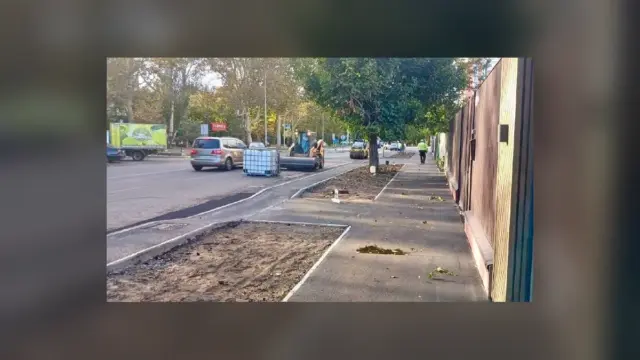 У Хаджибейському районі Одеси триває ремонт вулиці Олексія Вадатурського