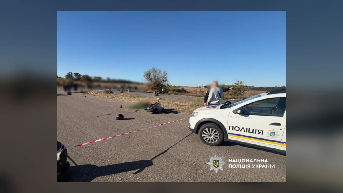 В Авангарді в аварії двох мотоциклів загинула пасажирка, водії у лікарні