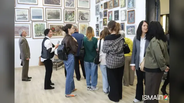 В Ізмаїлі відкрили виставковий центр із роботами художника Петра Чакіра