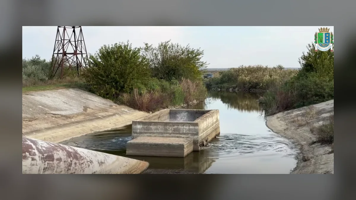 В Ізмаїльському районі розпочали примусове наповнення озера Китай водою з Дунаю
