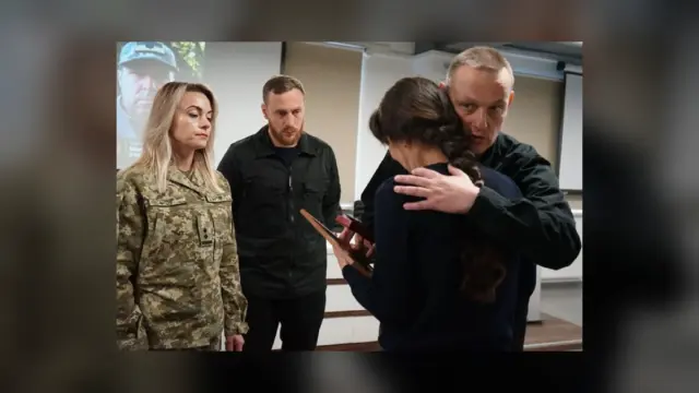 В Одесі родині загиблого на фронті прикордонника вручили державну нагороду