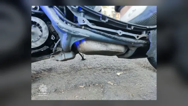 В Одесі мотопатрульні виявили мотоцикл та мопед із підробленими VIN-кодами